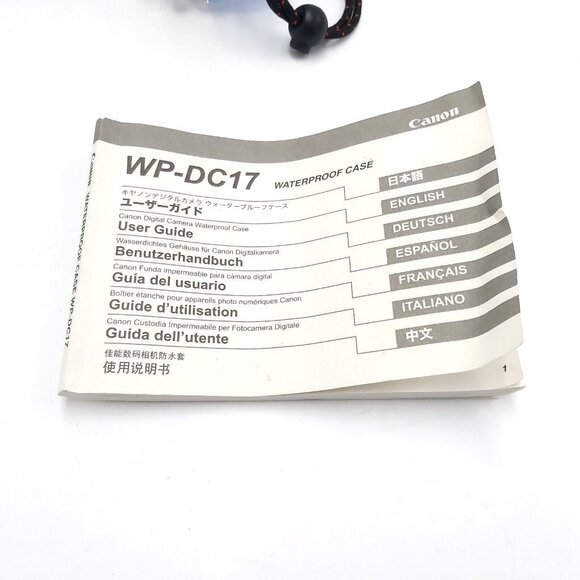 Canon WP-DC17 Waterproof Digital Camera Case-For PowerShot SD870 IS- 130 Feet - Picture 10 of 11